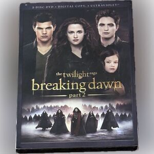 Twilight breaking Dawn DVD movie‎
